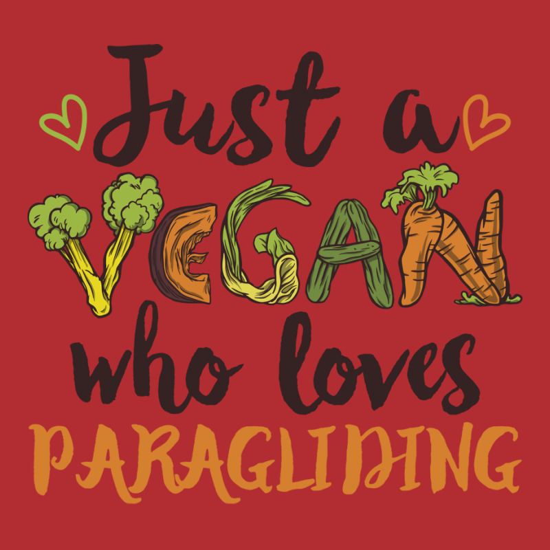 Just A Vegan Who Loves Paragliding Gift Gift Ladies Fitted T-Shirt by elsawygojanaq | Artistshot