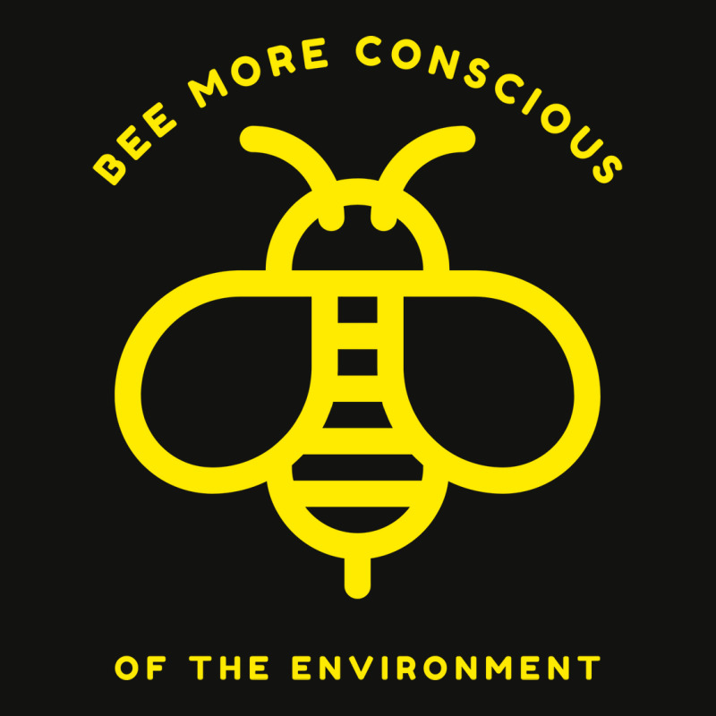 Bee More Conscious About The Environment Green Scorecard Crop Tee | Artistshot