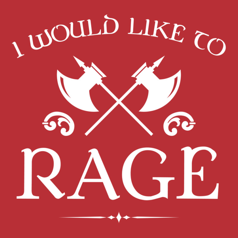 Barbarian   I Would Like To Rage T-Shirt by ajidkannurp | Artistshot