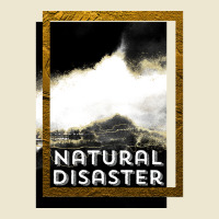 Natural Disaster Yellow Cropped Hoodie | Artistshot