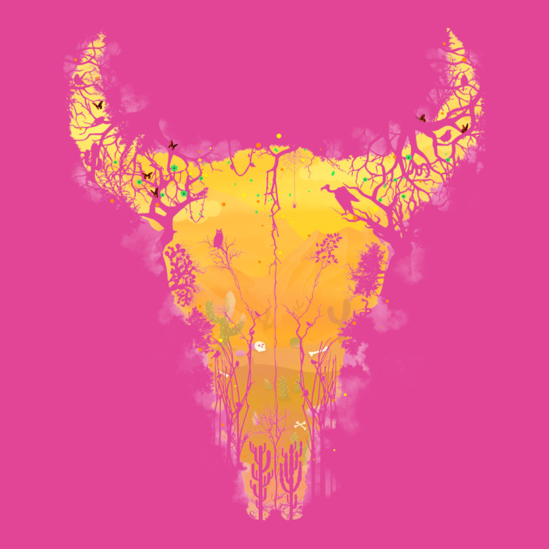 Dark Desert Cow Skull T-shirt | Artistshot