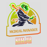 Medical Manager Ninja Yellow V-neck Tee | Artistshot