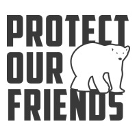 Protect Our Friends Polar Bear Cool Maternity Scoop Neck T-shirt | Artistshot