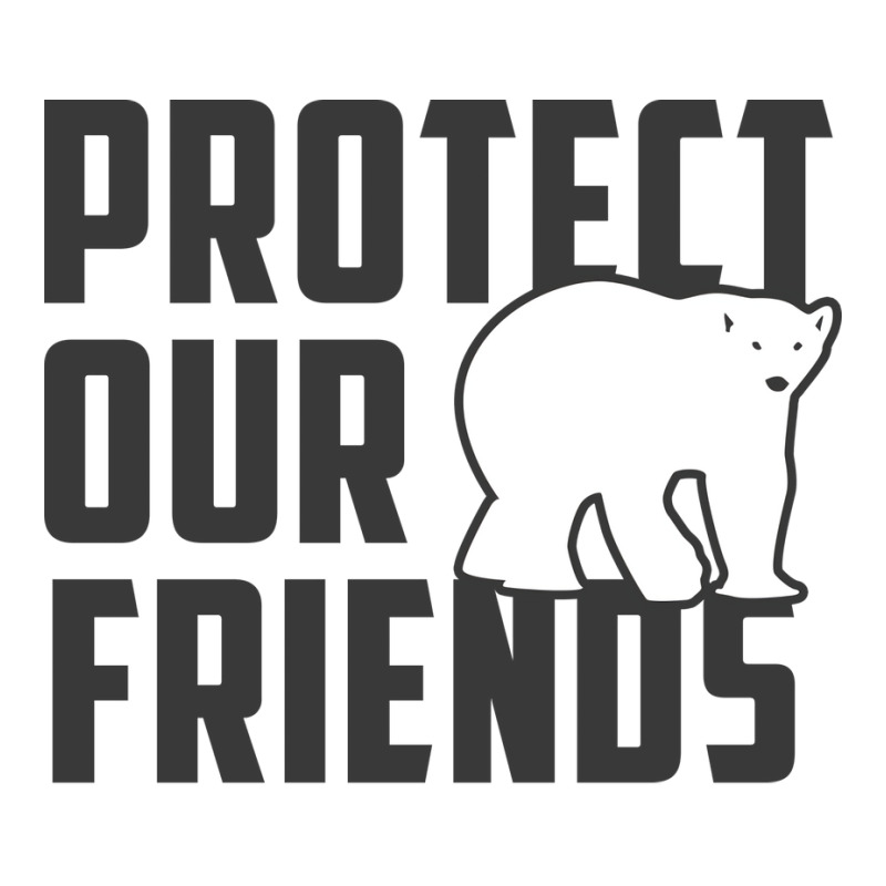 Protect Our Friends Polar Bear Cool Maternity Scoop Neck T-shirt by mantzaridayu | Artistshot