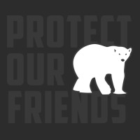 Protect Our Friends Polar Bear Cool Cropped Hoodie | Artistshot