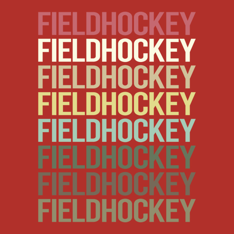 Colorful Text Field Hockey Vintage Unisex Hoodie by abataymunaevj | Artistshot