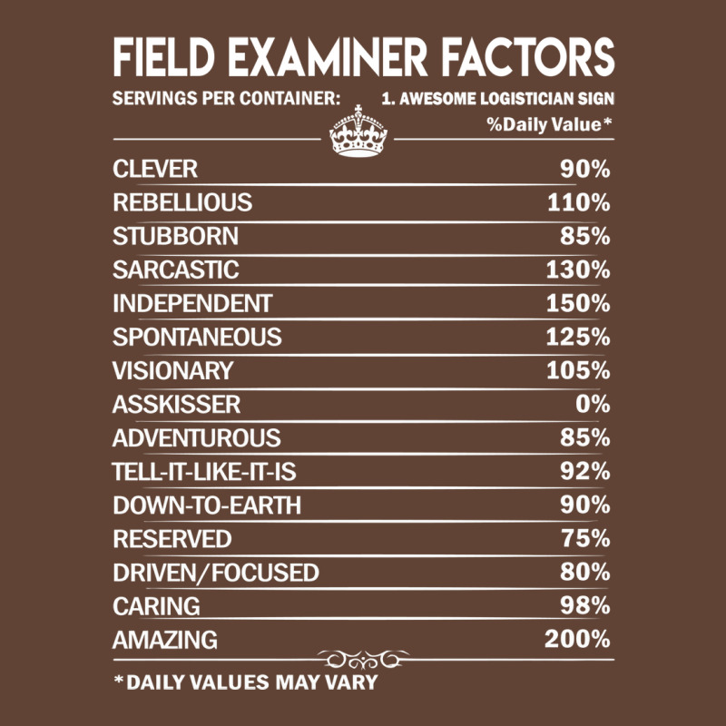 Field Examiner T  Field Examiner Factors Daily Gif T-Shirt by taglusirnuk | Artistshot