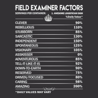 Field Examiner T  Field Examiner Factors Daily Gif Vintage Hoodie | Artistshot