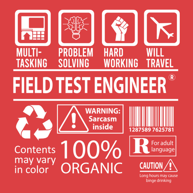 Field Test Engineer T  Multitasking Certified Job Tank Top by abataymunaevj | Artistshot