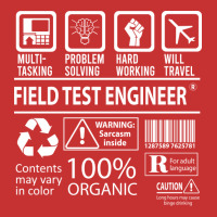 Field Test Engineer T  Multitasking Certified Job V-neck Tee | Artistshot