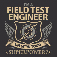 Field Test Engineer T  Superpower Gift Item Tee Re Vintage Hoodie And Short Set | Artistshot