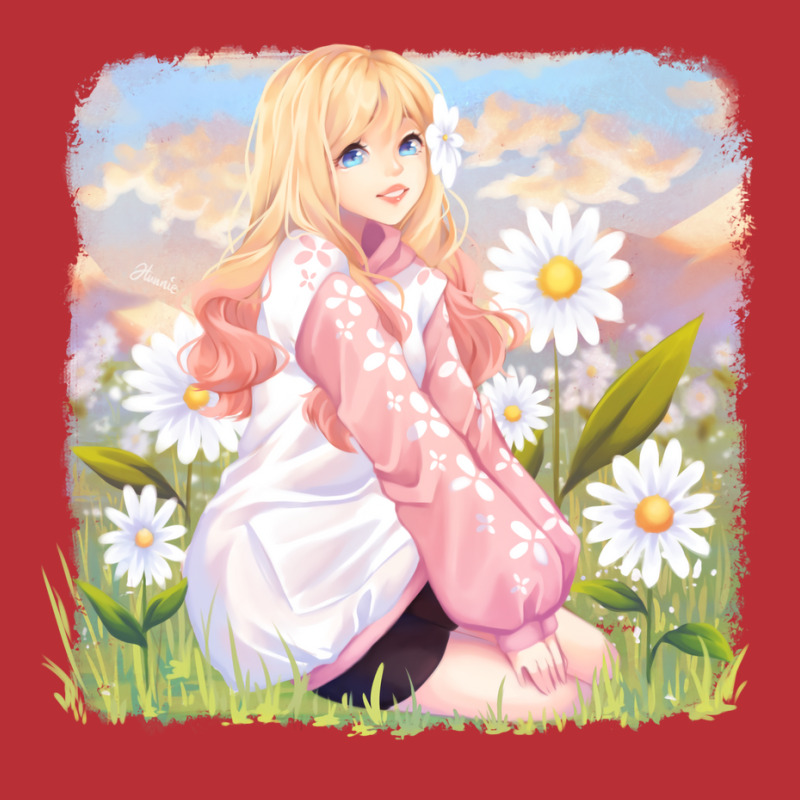 Flower Field Xi Yui Red T-Shirt by abataymunaevj | Artistshot