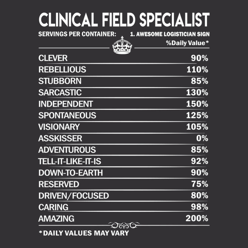 Clinical Field Specialist T  Clinical Field Specia Vintage Hoodie | Artistshot