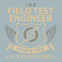 Field Test Engineer T  Superpower Gift Item Tee Lo Unisex Sherpa-lined Denim Jacket | Artistshot