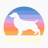 Field Spaniel Vintage Sunset Dog Cute T-shirt | Artistshot