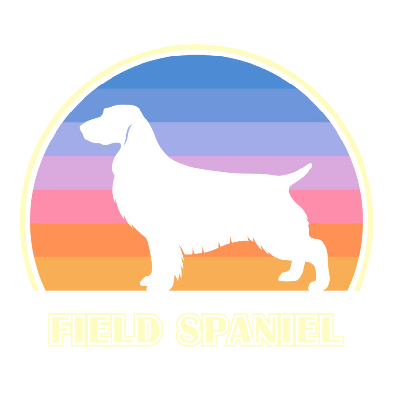 Field Spaniel Vintage Sunset Dog Cute Men's T-shirt Pajama Set by boekelhulumn | Artistshot