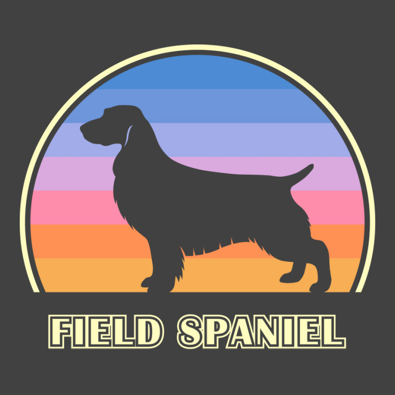 Field Spaniel Vintage Sunset Dog Cute Vintage T-Shirt by boekelhulumn | Artistshot