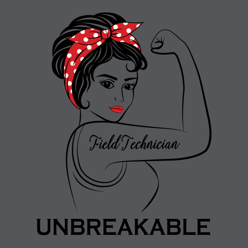 Field Technician Unbreakable Blue Ladies Fitted T-Shirt by fadeafqank | Artistshot