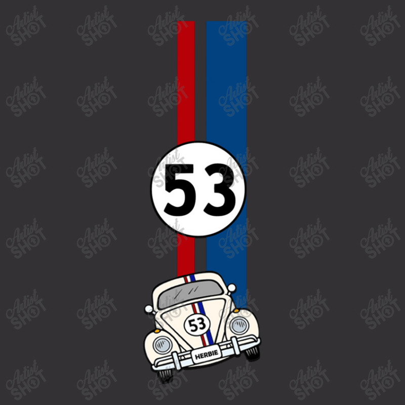 Herbie Vintage Look 53 Car Race Number Vintage Hoodie by Ella E | Artistshot