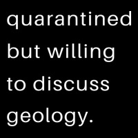 Quarantined But Willing To Discuss Geology Quote Cropped Hoodie | Artistshot