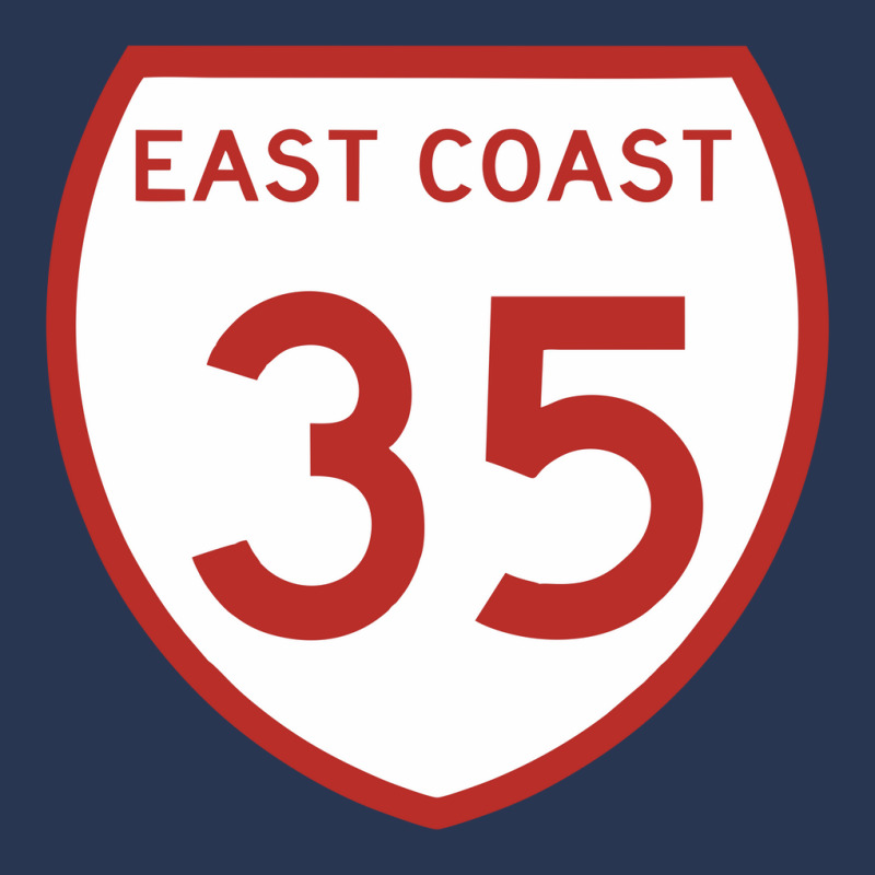 Highway 35 East Coast Ladies Denim Jacket by suiittukijo | Artistshot