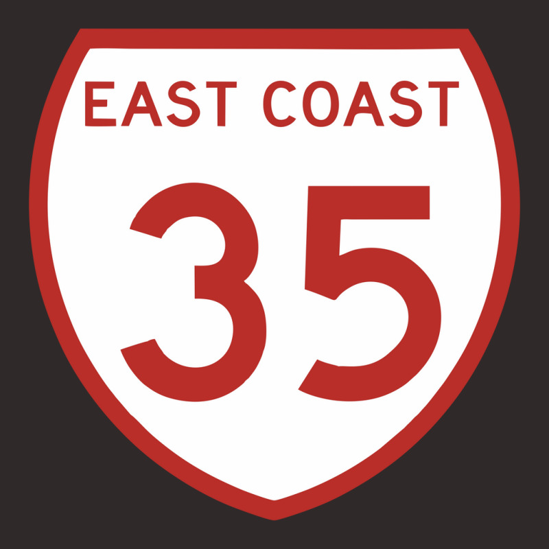 Highway 35 East Coast Racerback Tank by suiittukijo | Artistshot