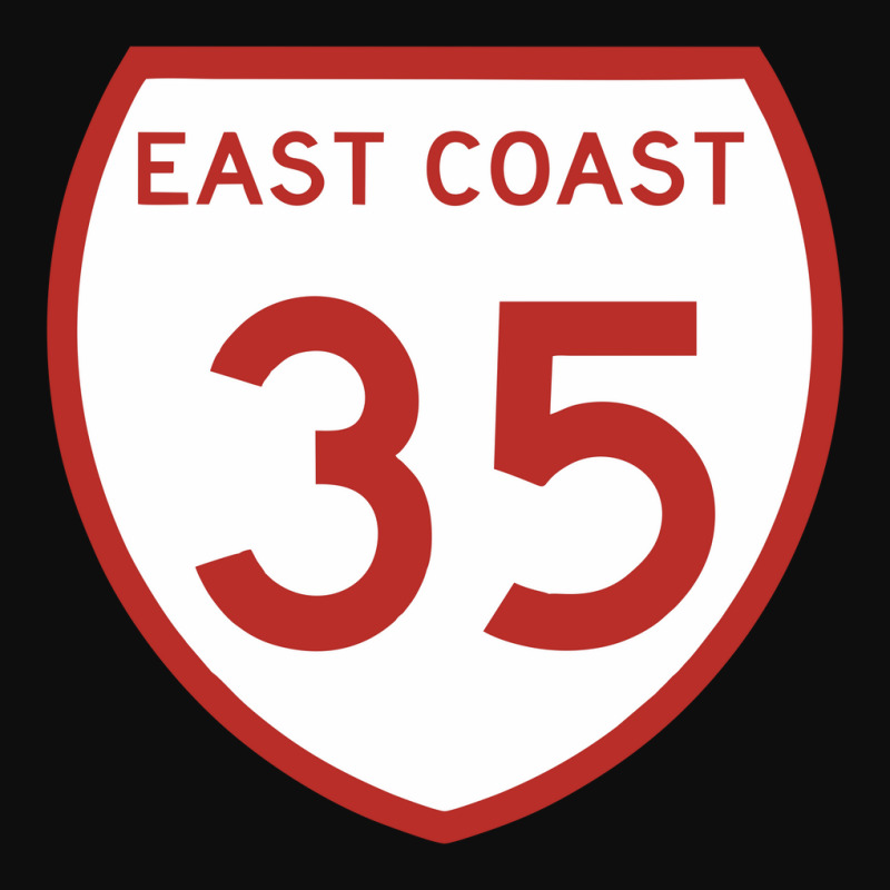 Highway 35 East Coast Crop Top by suiittukijo | Artistshot