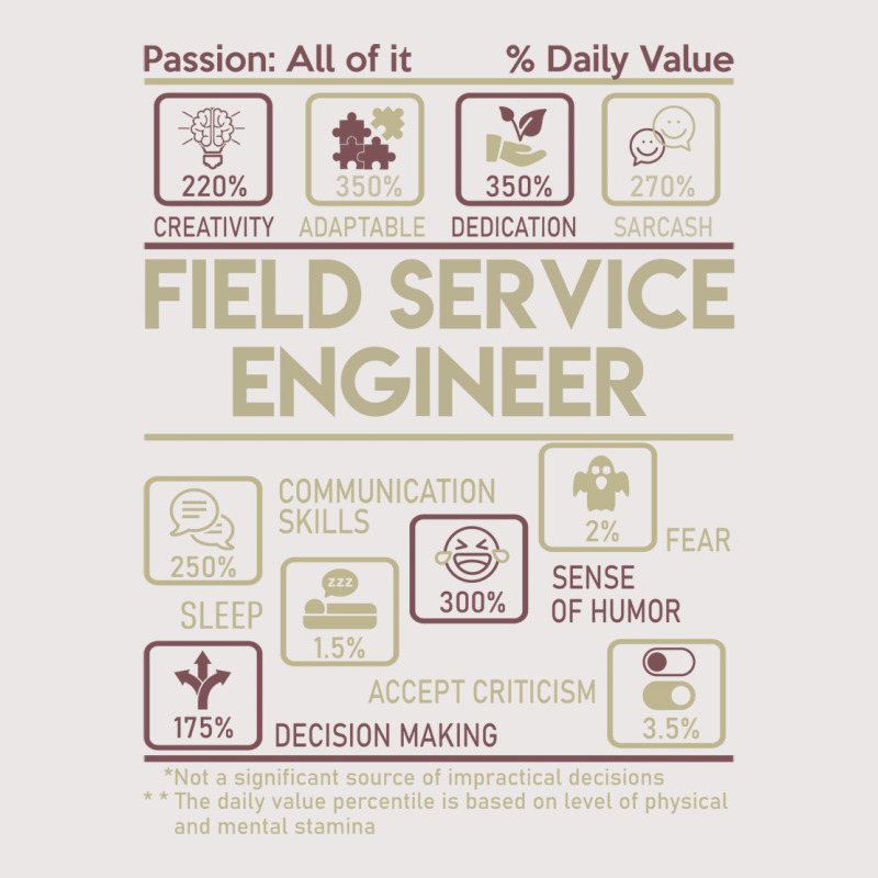 Field Service Engineer T  Multitasking Daily Value Pocket T-shirt | Artistshot