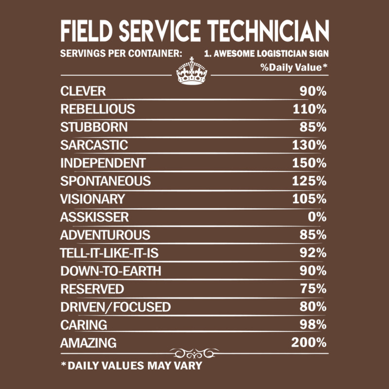 Field Service Technician T  Daily Factors 2 Gift I T-shirt | Artistshot