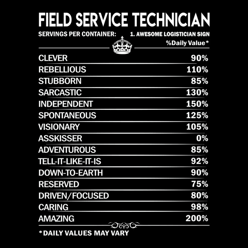 Field Service Technician T  Daily Factors 2 Gift I Pocket T-shirt | Artistshot