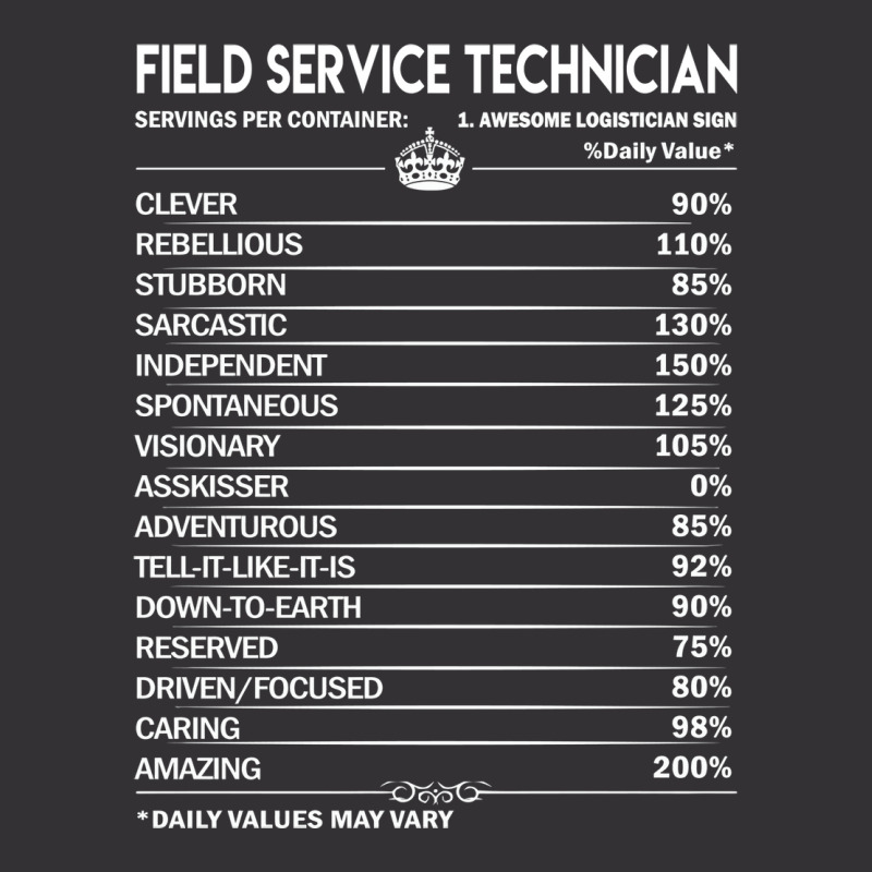 Field Service Technician T  Daily Factors 2 Gift I Vintage Hoodie And Short Set | Artistshot