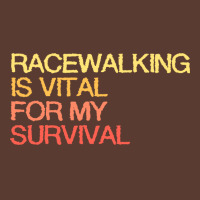 Racewalking Is Vital For My Survival Quote Adjustable Cap | Artistshot