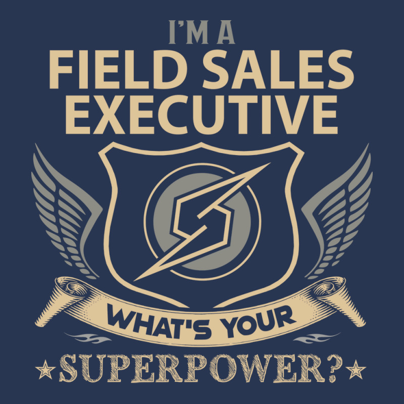 Field Sales Executive T  Superpower Gift Item Tee Men Denim Jacket by azapogosw | Artistshot