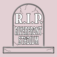 Rip Riverfront Stadium Summer Ladies Fitted T-shirt | Artistshot