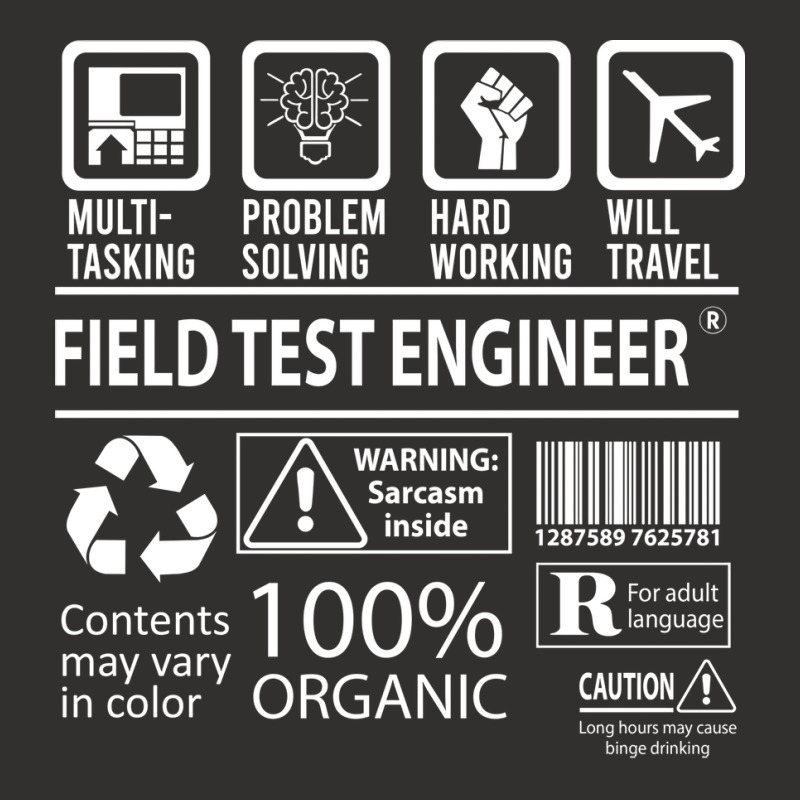 Field Test Engineer T  Multitasking Certified Job Champion Hoodie by azapogosw | Artistshot