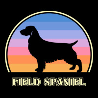 Field Spaniel Vintage Sunset Dog Cute Aesthetic Long Sleeve Shirts | Artistshot