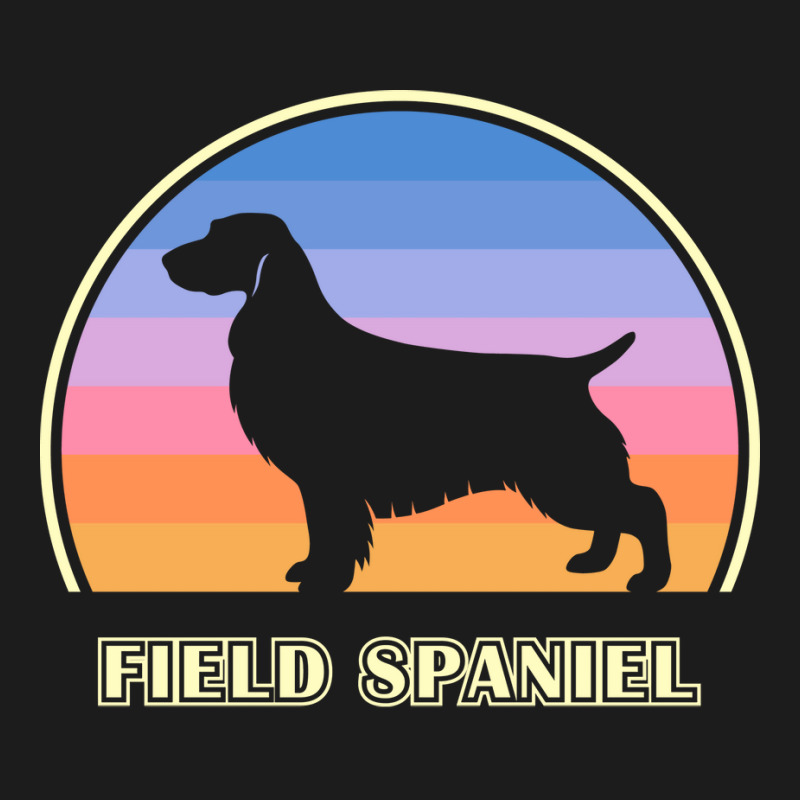 Field Spaniel Vintage Sunset Dog Cute Aesthetic Hoodie & Jogger set by soyefkettieu | Artistshot