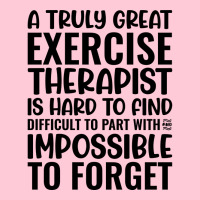 A Truly Great Exercise Therapist Is Hard To Find D Portrait Canvas Print | Artistshot