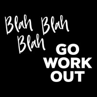 Blah Blah Blah Go Work Out Cool Legging | Artistshot