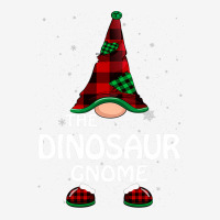 Dinosaur Gnome Buffalo Plaid Matching Family Chris Adjustable Cap | Artistshot