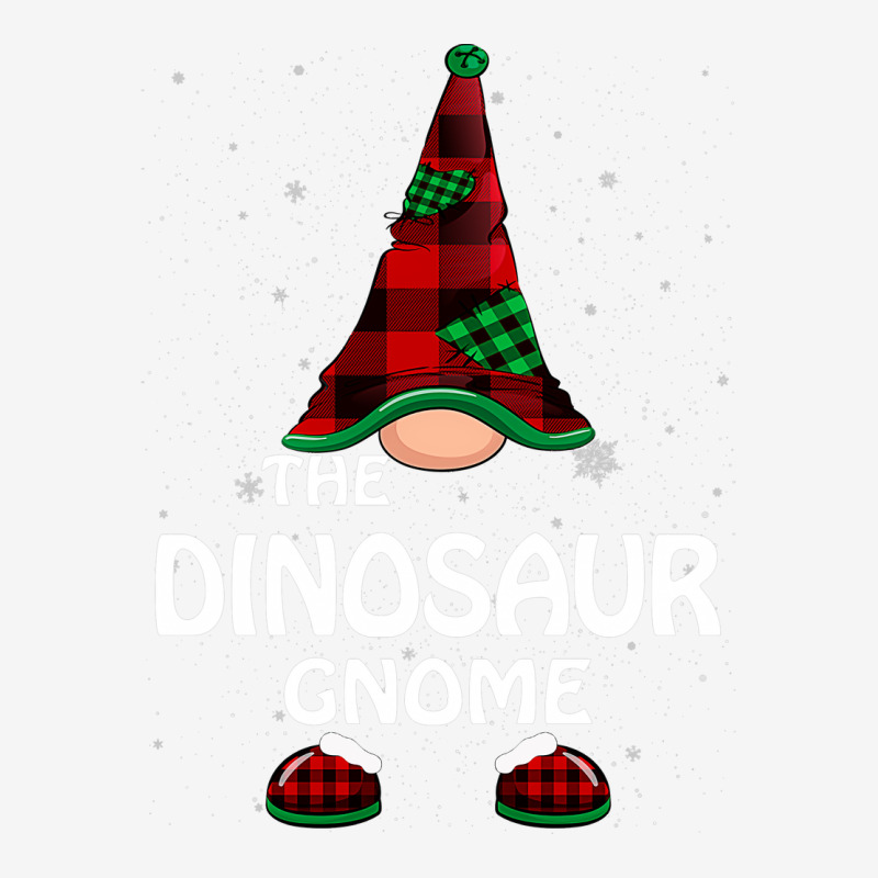 Dinosaur Gnome Buffalo Plaid Matching Family Chris Adjustable Cap | Artistshot