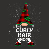 Curly Hair Gnome Buffalo Plaid Matching Family Chr Champion Hoodie | Artistshot