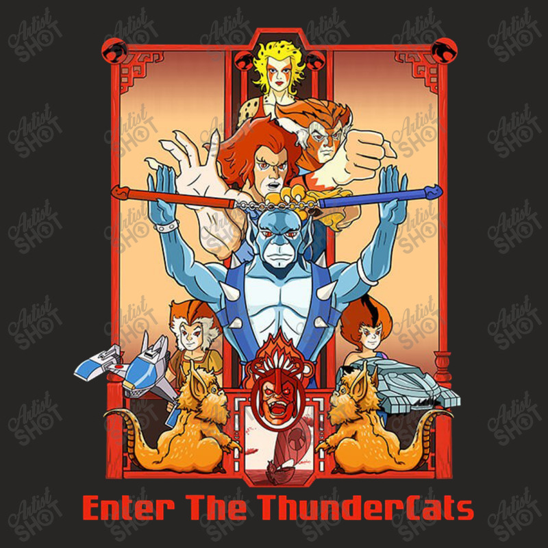 Enter The Thundercats Ladies Fitted T-Shirt by Teresa | Artistshot