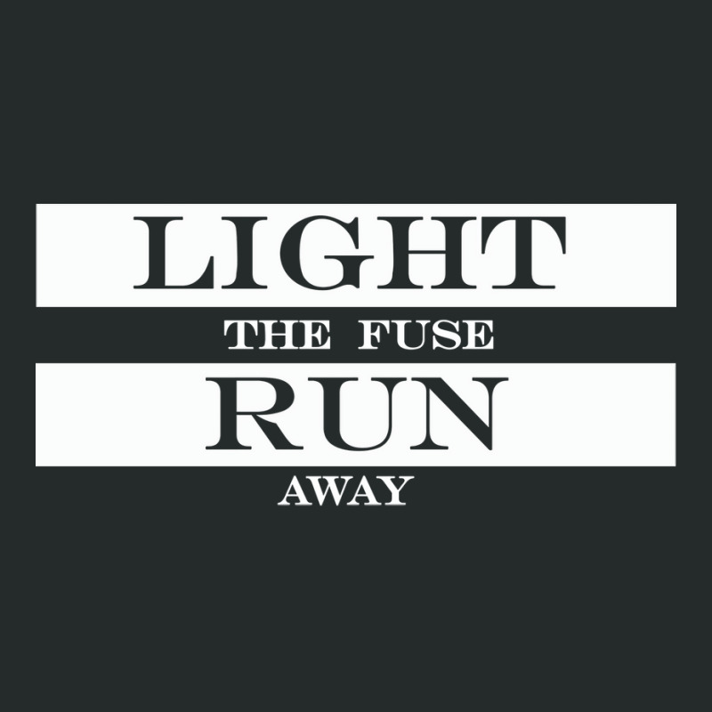 Light The Fuse Run Away Cute Women's Triblend Scoop T-shirt by vllaidenisoi | Artistshot