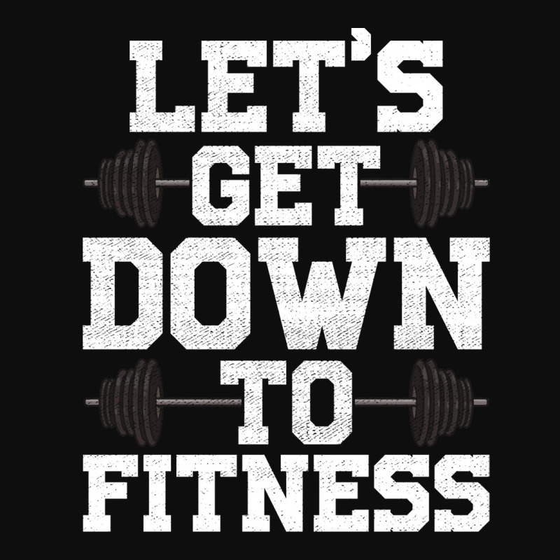 Lets Get Down To Fitness Work Out Gym Exercise Gif Crop Top by kalkfavini2 | Artistshot