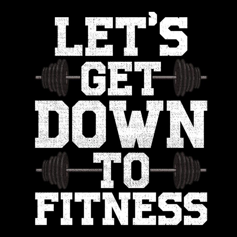 Lets Get Down To Fitness Work Out Gym Exercise Gif Cropped Hoodie by kalkfavini2 | Artistshot