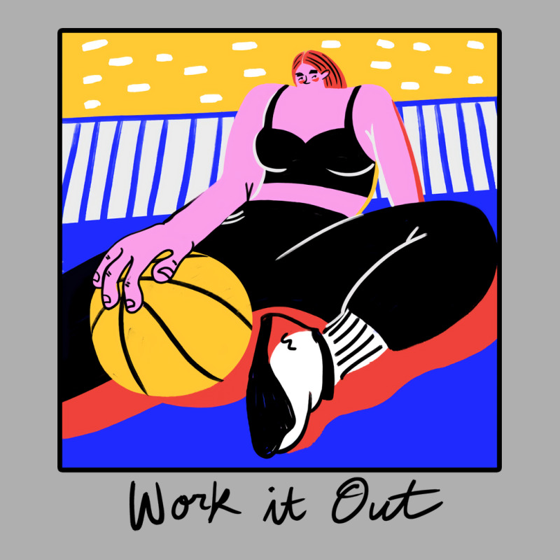 Work It Out 80s Ladies Fitted T-Shirt by maricanakevr | Artistshot