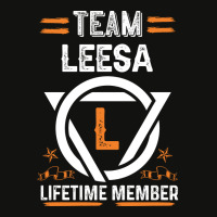 Team Leesa Lifetime Member Family Name Surname Mid Scorecard Crop Tee | Artistshot