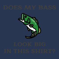 Does My Bass Look Big Fishing Humor Ladies Denim Jacket | Artistshot