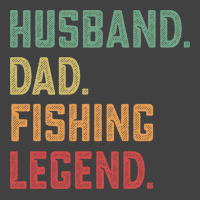 Husband Dad Fishing Legend Fisher 70s Vintage T-shirt | Artistshot